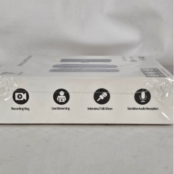 GHKJOK Wireless Lavalier Dual Microphones For Steaming Shows, High Fidelity - Picture 4 of 4